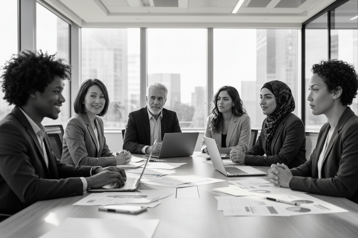 TEO Consulting Group team collaborating